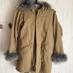 ユナイテッドアロー　ベージュモッズコート