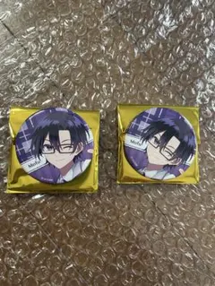 からぴち カラフルピーチ もふ パラぴち 缶バッジ2個