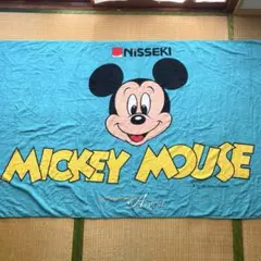 新品 ディズニー Disney ミッキーマウス バスタオル 昭和 平成 レトロ