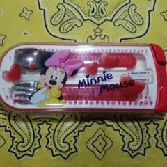 ミニーマウス スプーン・フォークセット