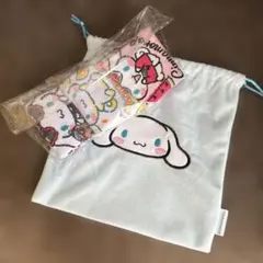 シナモロール キャラクターソックス ３足組 15-20cmのサムネイル