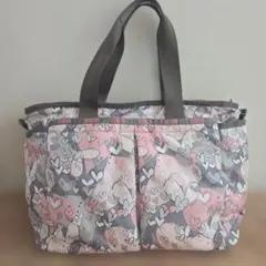 LeSportsac ボストンバッグ ハート柄 ピンクのサムネイル