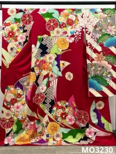 振袖 豪華 刺繍 金彩 紋意匠 身丈173cm 撥水加工済 MO2855 - メルカリ