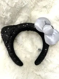 HELLO KITTY スパンコールキャットイヤーカチューシャ