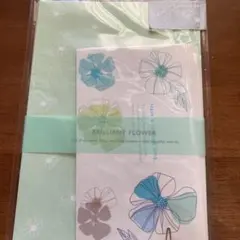 レターセット花柄模様封筒五枚便箋10枚