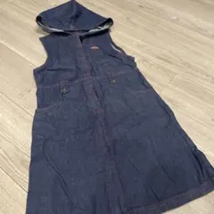 デニムジャンバースカート 140