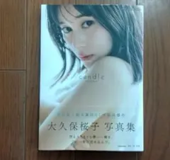 大久保桜子 写真集 candle サイン入