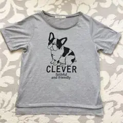 ◆キューティーブロンド レディース プリント 半袖Tシャツ（グレー）◆のサムネイル