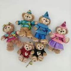 ダッフィー シェリーメイ ぬいぐるみ 6個セット ディズニーシー