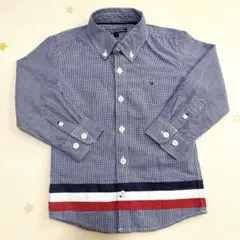 【TOMMY HILFIGER】 長袖シャツ（104cm）
