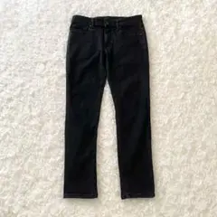 ユニクロ UNIQLO ストレッチ ブラック デニム スキニー 大きいサイズ