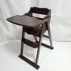 美品【ニトリ製】ハローダイアリー ST5 木製ハイチェア(チャイルドチェア)