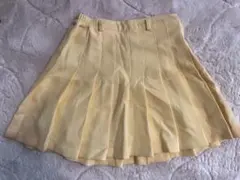INGNI　プリーツスカート イエロー Mサイズ