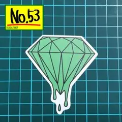 ◎ No.53 ステッカー ストリート  スケボー　ダイヤ　防水 ◎