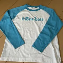 mont-bell 長袖カットソー 140 ラグラン