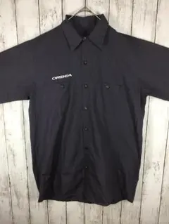 RED　KAP　半袖ワークシャツ USA古着＊グレー　Mサイズ　M-1-12のサムネイル