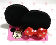 ディズニーリゾート　ディズニーランド　ミニーマウス　パッチン　ヘアアクセサリー