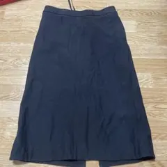 UNIQLO ロング タイトスカート ブラック XL大きめサイズ