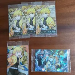 鬼滅の刃　ブロマイド　我妻善逸　シークレット