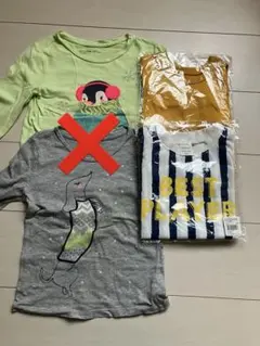 未使用含む　キッズ ロンT 4枚セット