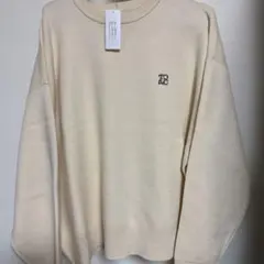 トップス レディース 長袖アイボリートレーナー