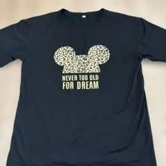 レオパード柄 ミッキー Tシャツ