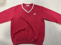 YONEX Vネックトレーナー サイズSS ピンク