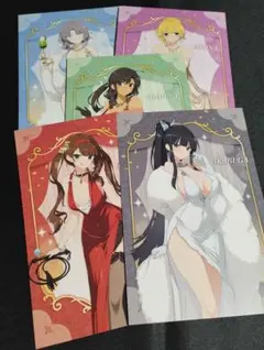 閃乱カグラPOP UP SHOP in マルイ パーティドレスポストカードセット