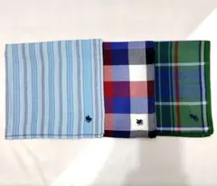 POLO RALPH LAUREN ハンカチ 3枚セット