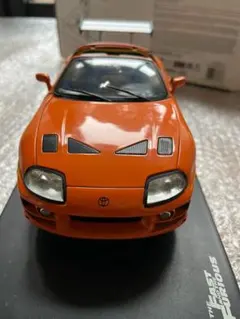 タミヤ ラジコン RC トヨタ スープラ 塗装済スペアボディ キレイなオレンジ タミヤ ラジコン RC トヨタ スープラ 塗装済スペアボディ キレイな