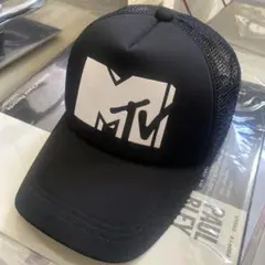 MTV メッシュバックキャップ ブラック