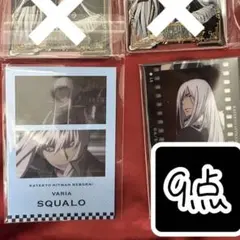 家庭教師ヒットマンREBORN! スクアーロ ステータスカード フィルム風