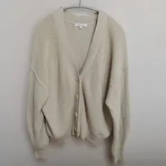 GLOBAL WORK 長袖 カーディガン アイボリー M