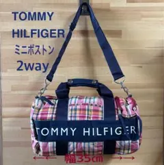 TOMMYHILFIGER トミーフィルフィガー　2wayミニボストンバッグ