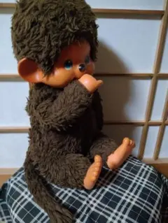 モンチッチ　昭和　レトロ　セキグチ　初代　ブルーアイ　Ｌ