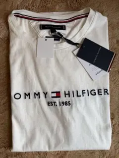 【新品未使用】TOMMY HILFIGER ホワイト Tシャツ M