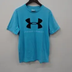 (14)UNDER ARMOUR ブルー Tシャツ