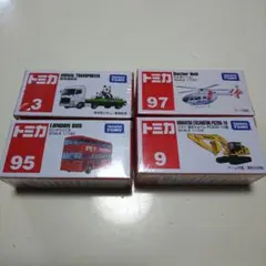 タカラトミー トミカ No．95 ロンドンバスミニカー他４点セット