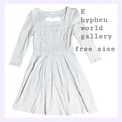 E hyphen world gallery くり抜きハート 平成ギャル Y2Kのサムネイル