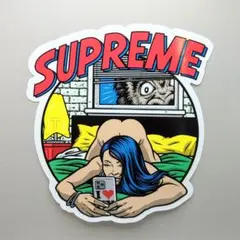 SUPREME BEDROOM RED STICKER