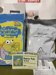 POPMART スポンジボブ ビキニボトム バディーズ Dopey Fish