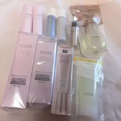 エリクシール 化粧水 乳液　みずみずしい エイジング　ブライトニング　マスク