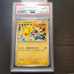 PSA10 プロモ げきとうスパーク ピカチュウ 291/SV-P テツノイバラ