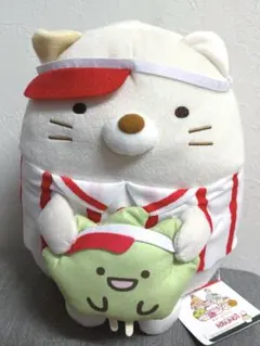 すみっコぐらし ラウンドワン限定 おおきなころっと ぬいぐるみ ねこ