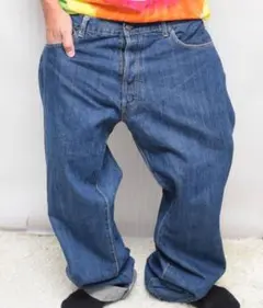 大きいサイズ PNB NATION CLOTHING デニムパンツ 赤耳 y2k