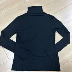 HEATTECH ブラック タートルネック 長袖