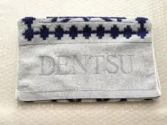 電通　DENTSU タオルハンカチ アルハンブラ宮殿 モザイク柄