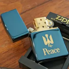 新品】ピース Peaceロゴ シルバー Zippo 限定品 - メルカリ