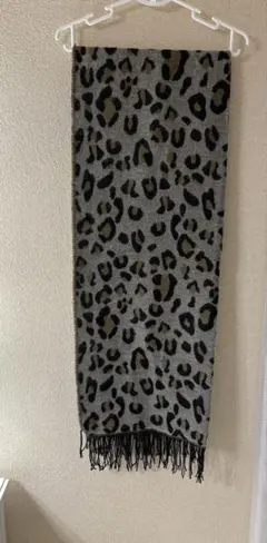 ヒョウ柄 マフラー