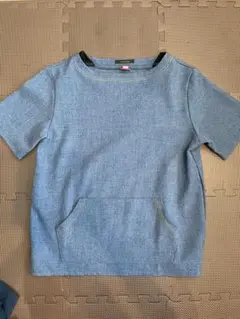 CIAO PANIC ブルーポケットTシャツ